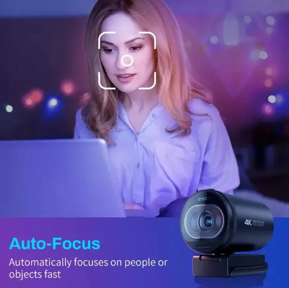 4K Ultra-Clear Live Streaming Webcam